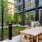 landscaped terrace with elevated deck