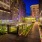 dog spa and landscaping in a open, outdoor courtyard area